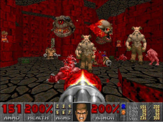 [고전 게임]둠2(Doom2) 오리지널 웹 플레이