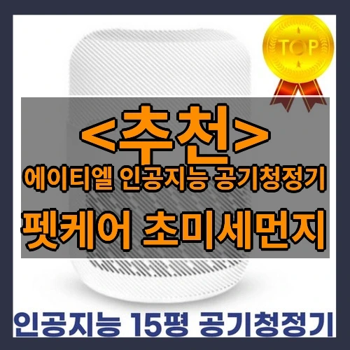 에이티엘 인공지능 공기청정기 추천