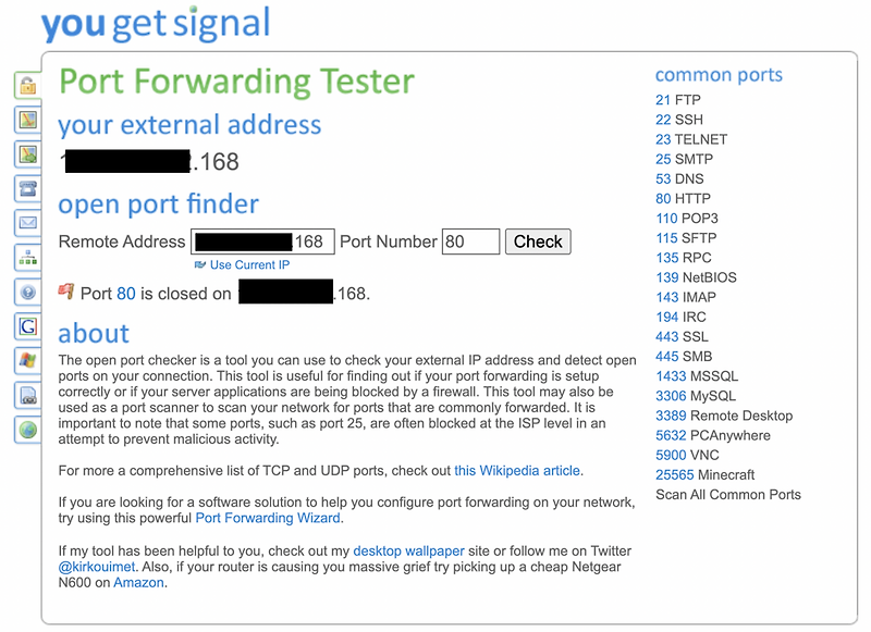  open port check tool 