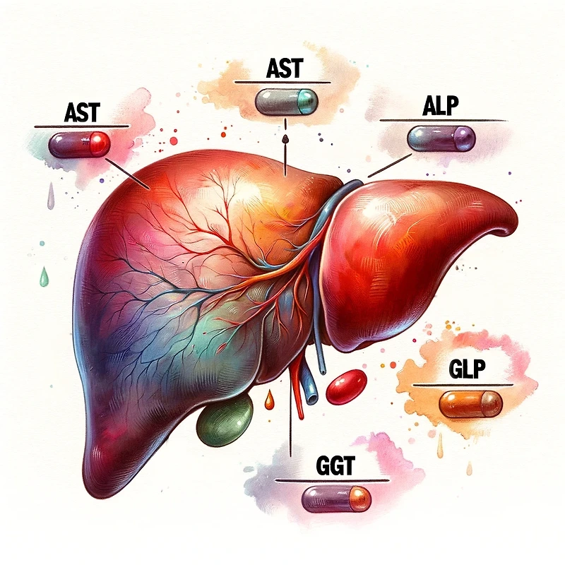 간 수치가 의미하는 게 뭘까? AST, ALT, ALP, GGT 정상 범위 알아보기