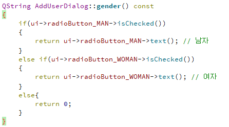 (QT) RadioButton