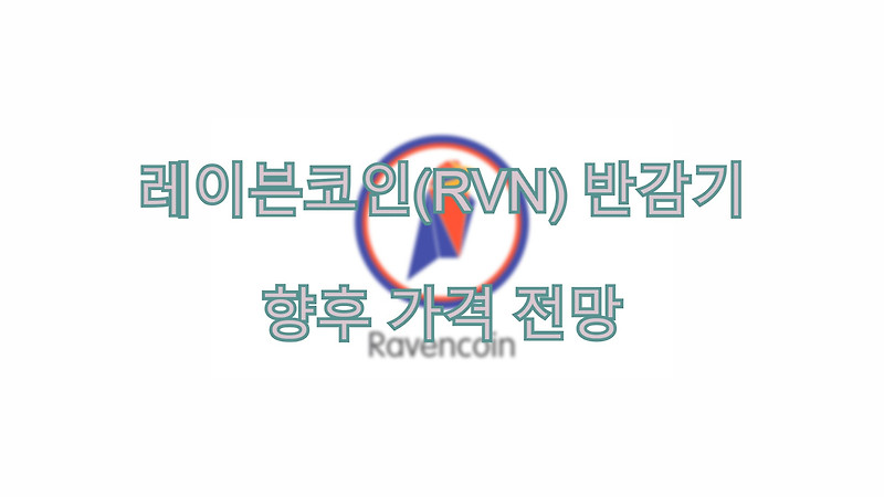 레이븐코인(Rvn) 반감기 향후 가격 전망