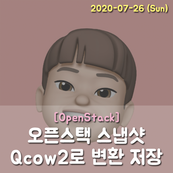 [OpenStack] Snapshot Image를 qcow2 Image로 변환해서 업로드하기