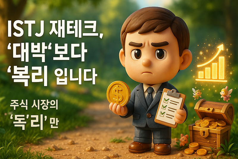 [ISTJ 심층 탐구 보고서] 10편 ISTJ 재테크: '복리의 마법'으로 부를 축적하는 법