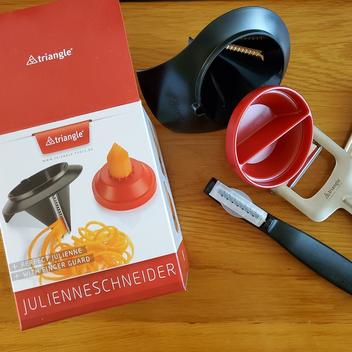 코스트코 트라이앵글 줄리앤커터 채칼 4종_만능채칼이네요?