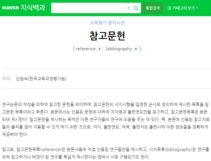 Top 89 논문 출처 표기법 Update