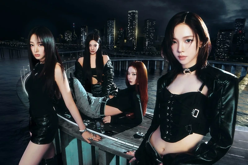aespa - ‘Drama’ Jacket Behind The Scenes 움짤모음 / 카리나 (5)