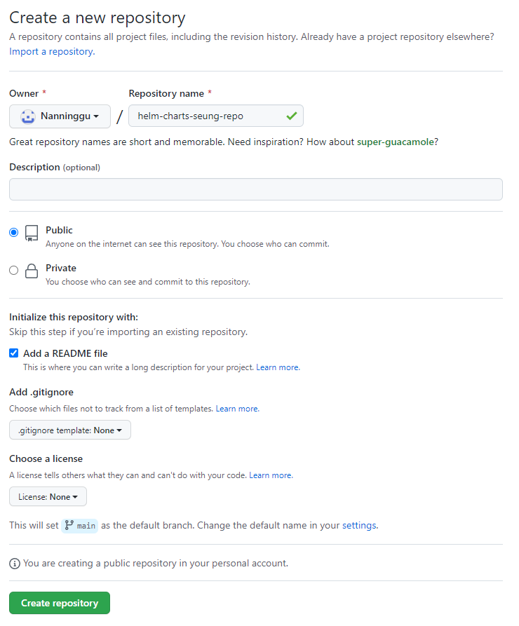 Helm Chart Repository