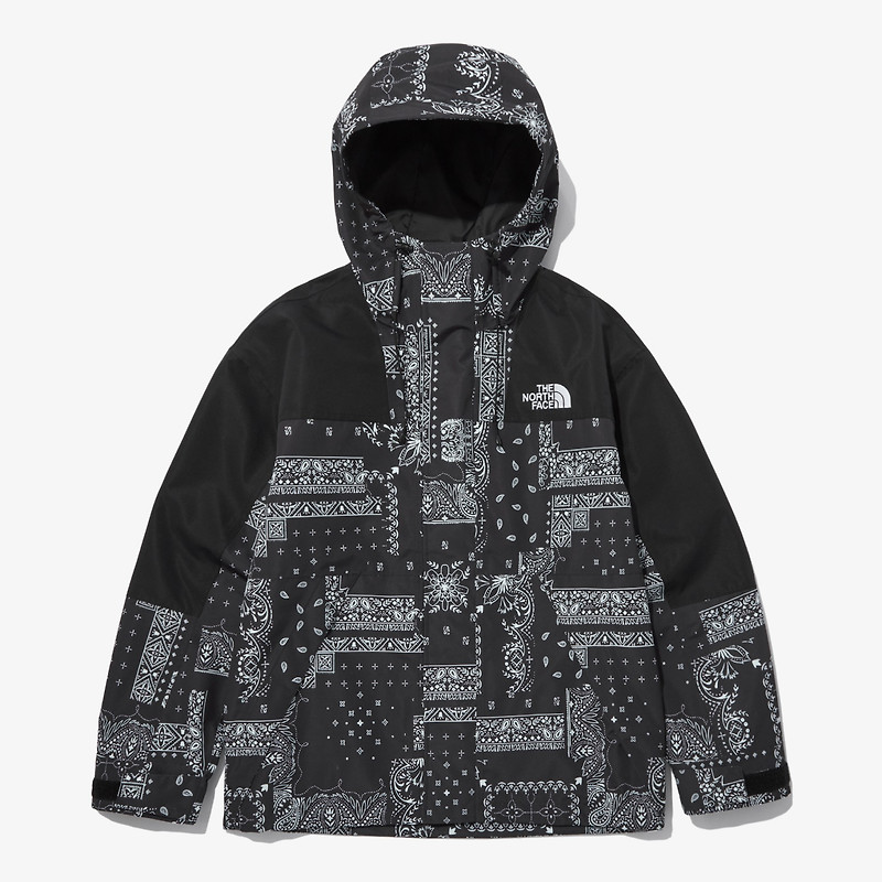[ 한국 더 노스페이스 / THE NORTH FACE SOUTH KOREA ] 노벨티 하이 마운틴 자켓 "블랙 반다나" 발매