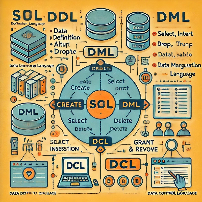 개발 공부 입문 (DDL, DML, DCL 이해하기)