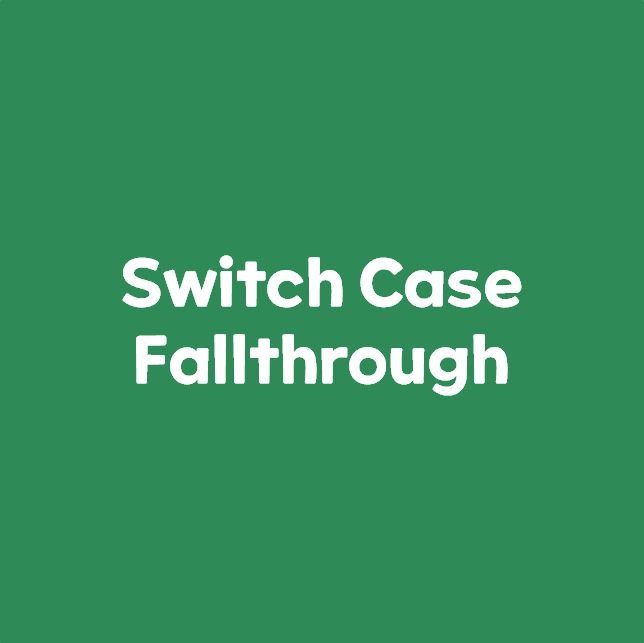Swift Switch Case , fallthrough