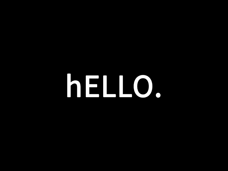 hELLO 티스토리 스킨을 소개합니다. — hELLO.