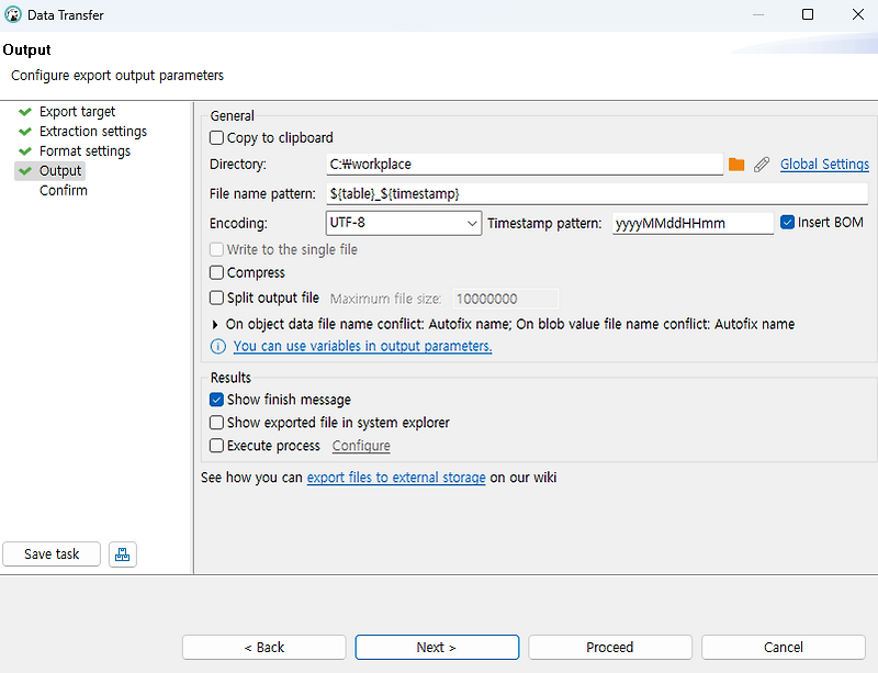 Dbeaver csv export 