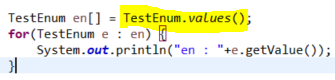 Java Enum
