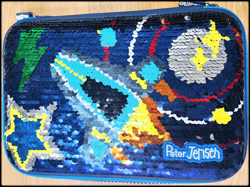 피터젠슨 필통 솔직 사용 후기 및 장단점 비교 (PJ 제트 스팽글 필통)