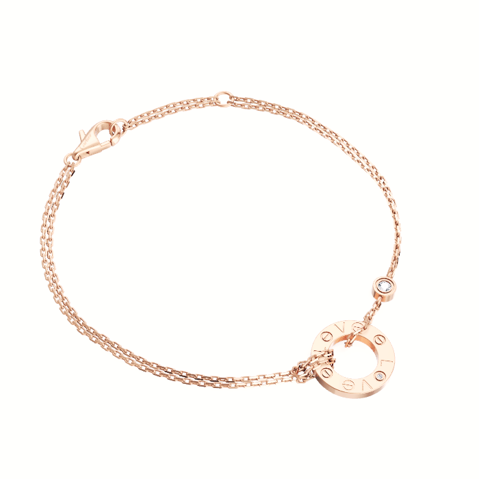 까르띠에 러브 체인형 팔찌 브레이슬릿 (CARTIER LOVE CHAIN BRACELET)