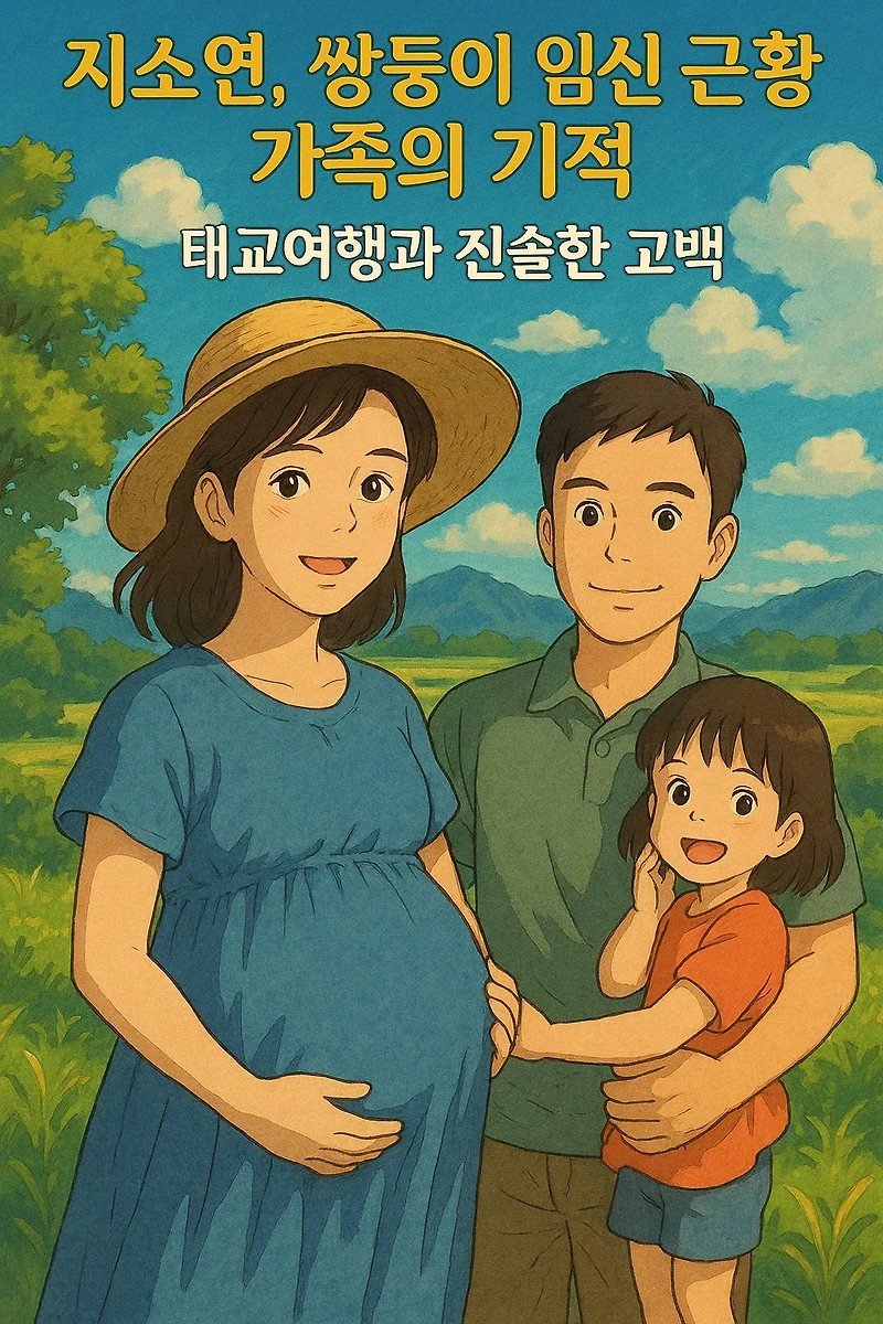 <b>쌍둥이</b> 임신 근황과 가족의 기적 – 태교여행과 진솔한 <b>고백</b>