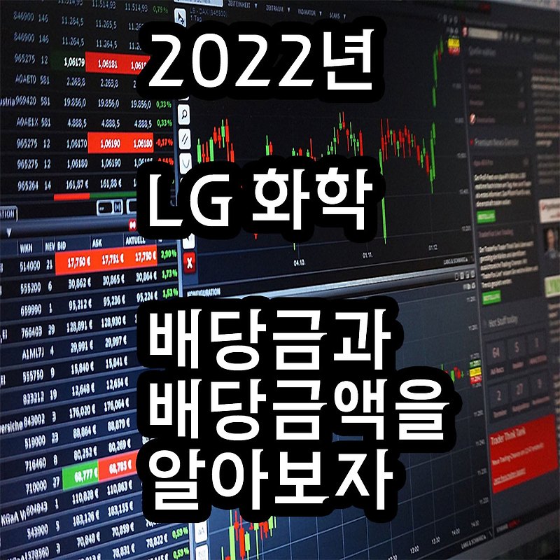 2022년 LG 화학 배당금 및 배당 금액을 알아보자! - 투자 Life