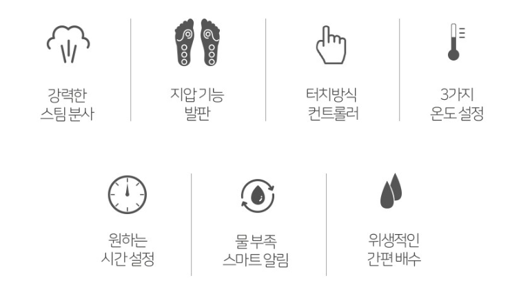 피로를 날리는 최고급 족욕기! 매력적인 보만 스팀 족욕기의 사용 후기
