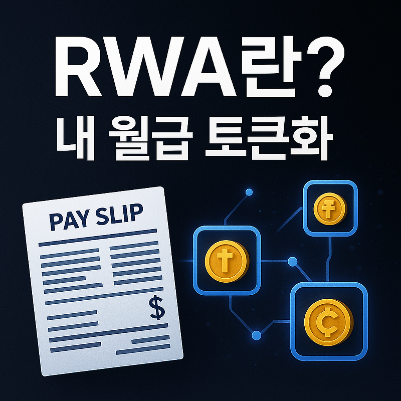 📌RWA(실물자산토큰화)란? 내 월급을 블록체인에 연결한다면?