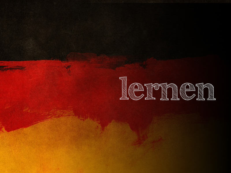 독일어 동사 lernen 변화