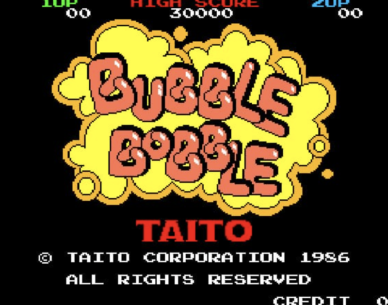 고전게임 버블보블 (Bubble Bobble) 온라인버전