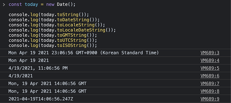 Javascript - Date 날짜 형식 [yyyy-MM-dd]