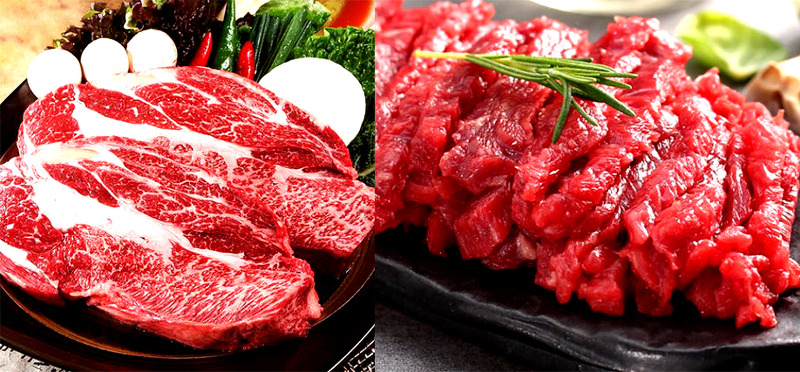 소고기 부위별 특징 명칭 가격 / 쇠고기부위별 맛 이름 사진
