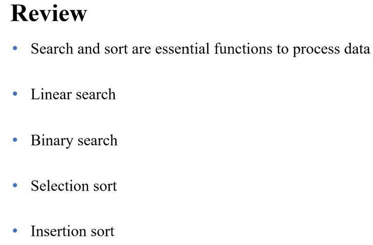 Review 6 - Python Recursion & Merge Sort