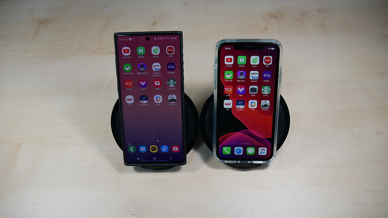 아이폰11 VS 갤럭시노트10플러스 자세하게 비교해보았다.(속도편)
