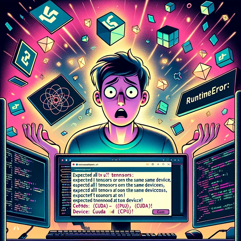 [Pytorch] RuntimeError: Expected all tensors to be on the same device ...