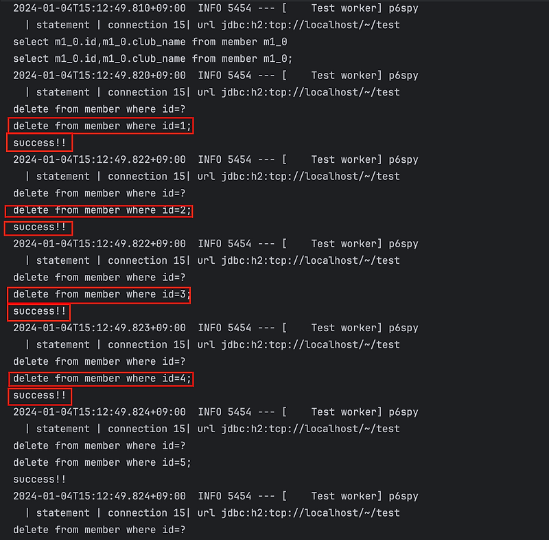 [Data JPA] delete구문에서의 Batch