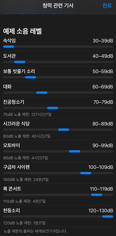 아이폰 최대 음량제한 기능 사용하기 (설정 및 해제) :: 반포한강공원