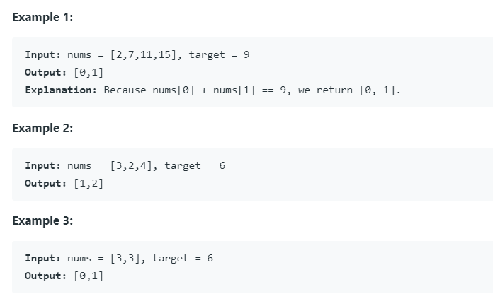 [LeetCode][java] #1 Two Sum