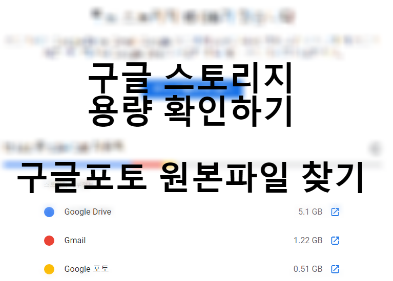 구글 계정 15기가 용량 확인/확보 방법 : 구글 포토 및 구글 드라이브, 지메일(Google Photo, Google Drive, Gmail)