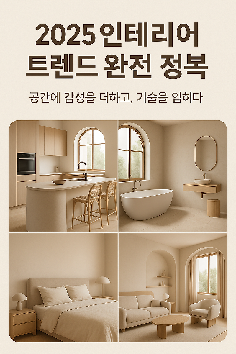 2025 인테리어 트렌드 완전 정복