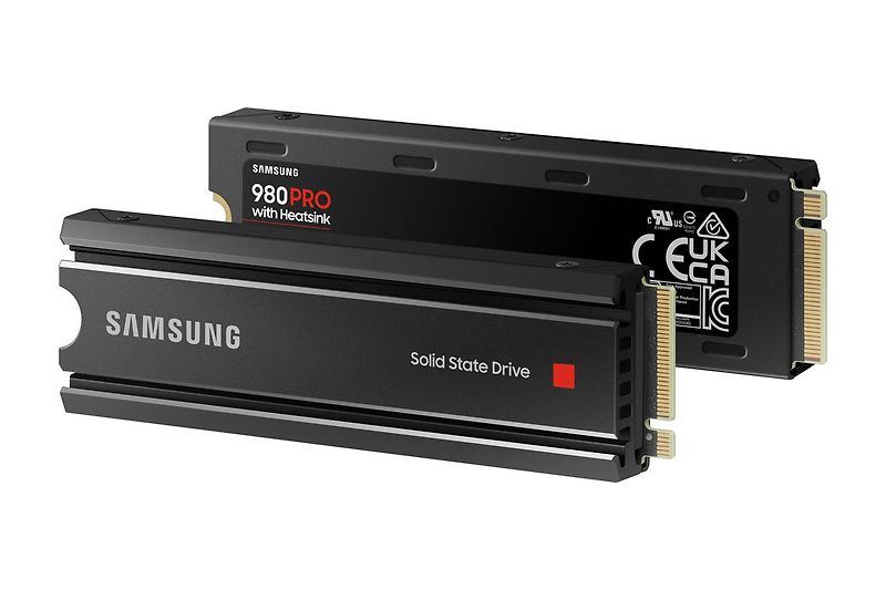 삼성 플스5 콘솔 추가 용량용 980 프로 방열판 SSD 신제품 공개