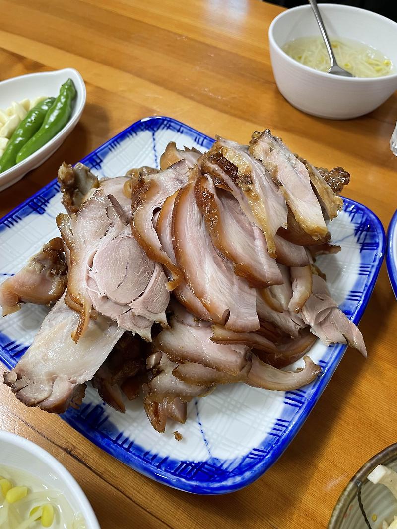 해운대 오래된 족발맛집 "평안도족발" // 미포에서 유명하다는 호랑이젤라떡