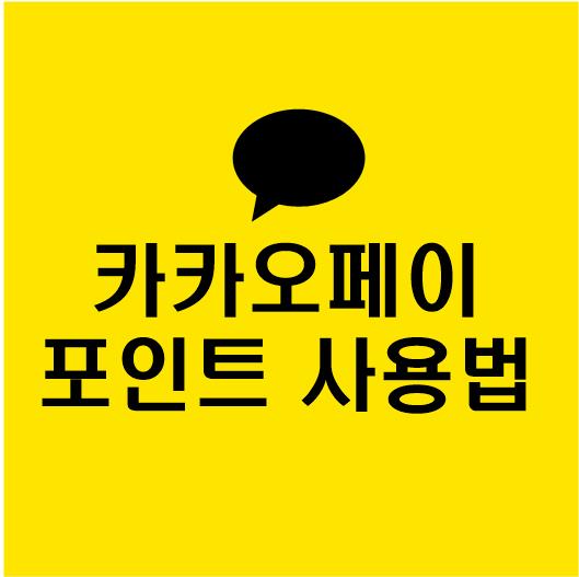 카카오페이 포인트 사용처 및 사용방법, 소멸되기 전에 사용하세요!