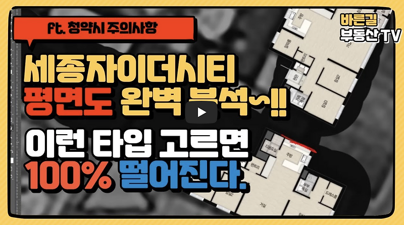 세종자이더시티 : ì¸ì¢ìì´ ëìí° ì êµ­êµ¬ ì²­ì½ ê°ë¥ íë¼ì¤íì°ì¤ ë± ì íí­ ëì´ - 시세 8억인데, 분양가는 4억 '세종자이더시티'.
