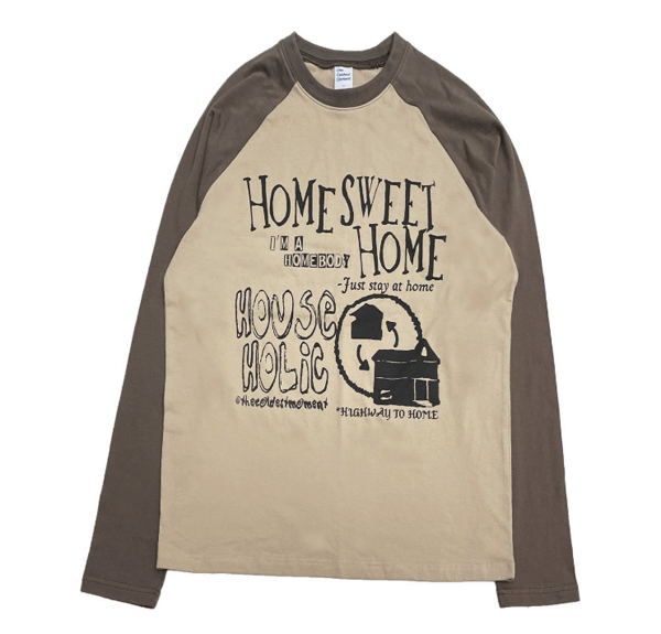 미지의 서울 7회 박보영 티셔츠 [더콜디스트모먼트 HOME SWEET HOME 라글란 티셔츠] 유미래 패션