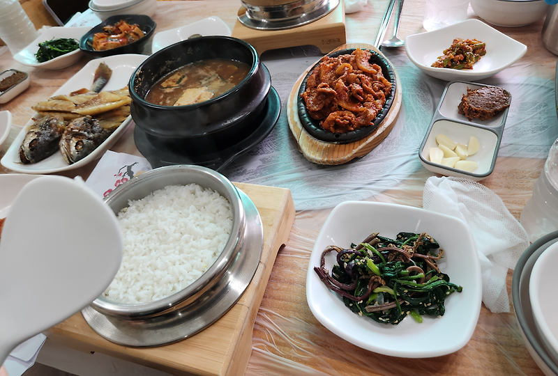 [경기/포천] 반월아트홀 주변 영광보리굴비가 맛있는곳 명품쌈밥 후기