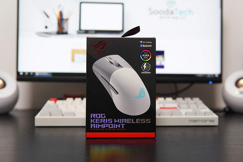 왔네. 왔어~~ #64. ASUS ROG KERIS WIRELESS AIMPOINT