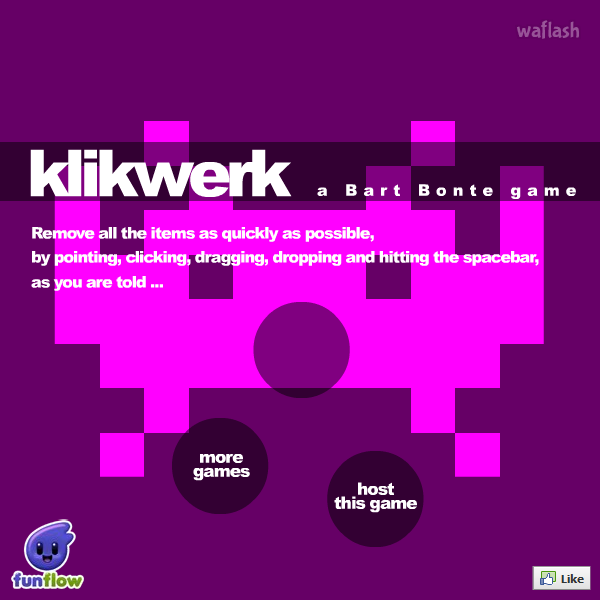 리듬게임 - klikwerk - 플래시게임 | 와플래시 아카이브