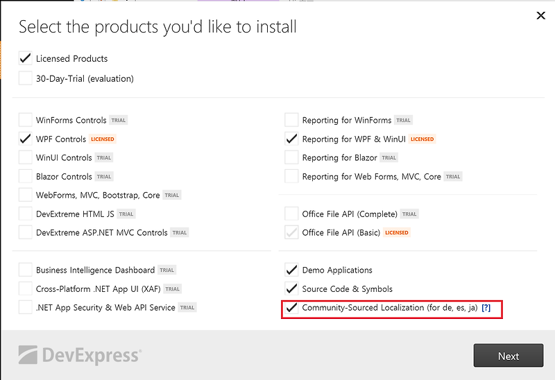  dx wpf localization folder 