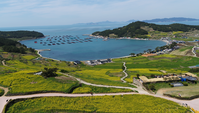 전남 완도 청산도 배편 시간표 슬로길코스 은하수 섬 여행정보