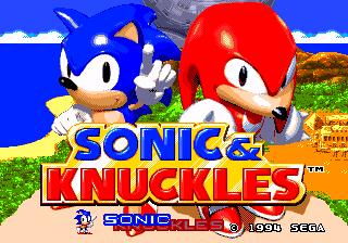 [고전게임] 소닉 & 너클즈 - Sonic & Knuckles (다운로드 첨부)