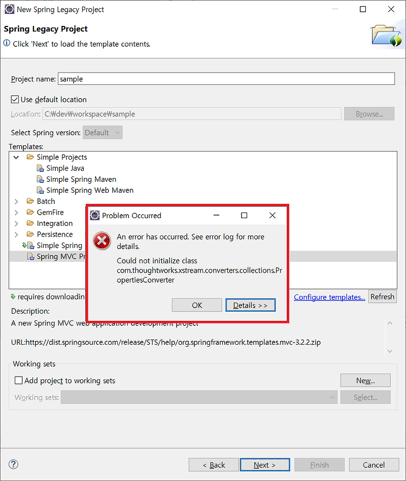  could not initialize class com thoughtworks xstream