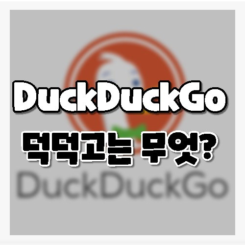 DuckDuckgo.com, 덕덕고는 무엇일까? 덕덕고의 모든것.